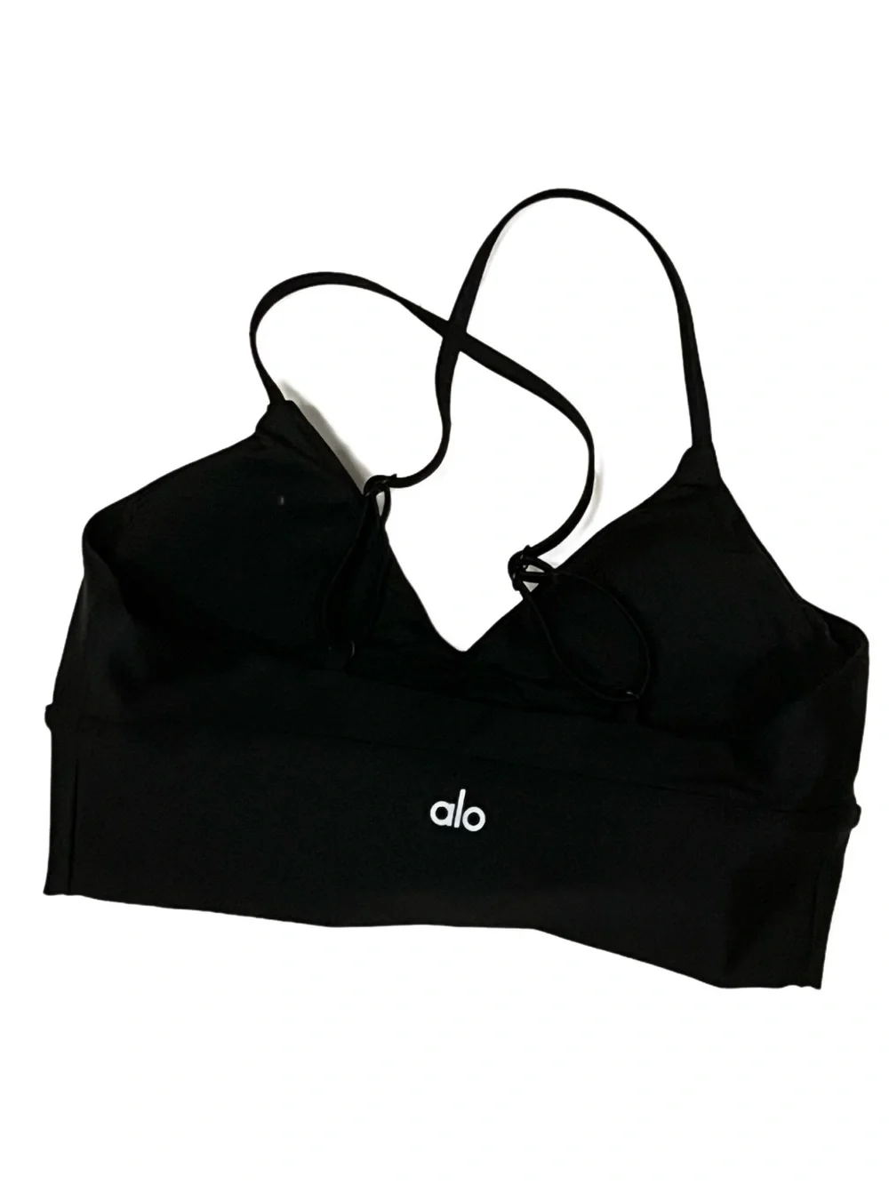 ALO AIRLIFT DIVINE BRA BLACK sz MEDIUM